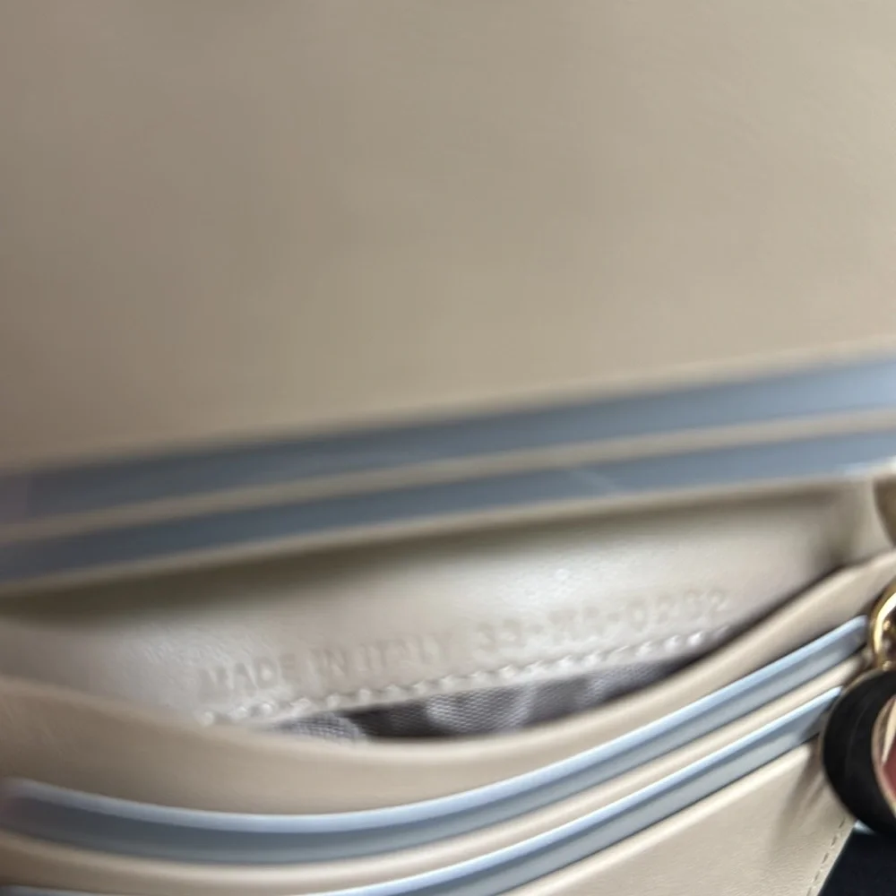Dior Mini Lady Dior Gardenia Wallet